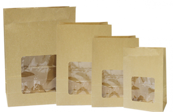 食品級牛皮紙袋 環(huán)?？裳h(huán)包裝牛皮紙